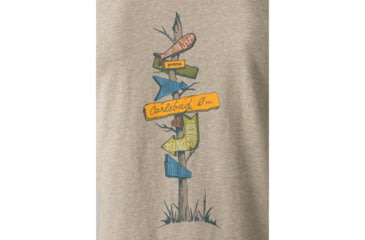 Image of prAna Trail Elements T-Shirt - Mens, Dark Khaki Heather, Large, M11202521-DKHT-L