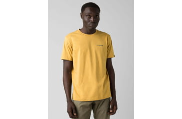Image of prAna Trail Elements T-Shirt - Mens, Marigold Heather, Large, M11202521-MGHT-L
