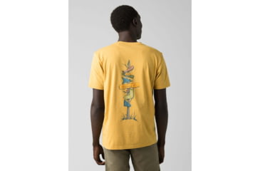 Image of prAna Trail Elements T-Shirt - Mens, Marigold Heather, Large, M11202521-MGHT-L