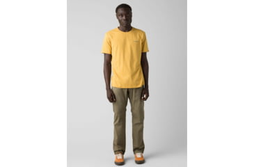 Image of prAna Trail Elements T-Shirt - Mens, Marigold Heather, Large, M11202521-MGHT-L