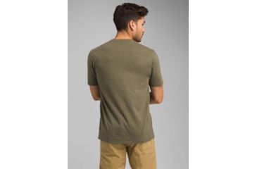 Image of prAna Trail Short Sleeve T-Shirt, Cargo Green, XLarge, M11191514 -318-XL