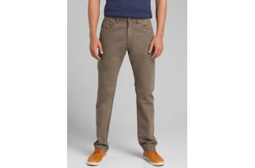 Image of prAna Tucson Slim Fit Pant - Mens-Mud-Regular Inseam-28 Waist