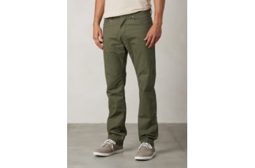Image of Prana Tuscon Slim Fit Men's Pant, 32 inches Inseam, Cargo Green, 38 M4TU32314 - CAGR-38