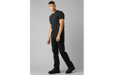 Image of prAna V-Neck T-Shirt, Black, XLarge, 1965421-002-ST-XL
