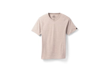 Image of prAna V-Neck T-Shirt, Dark Khaki Heather, Large, 1965421-250-ST-L