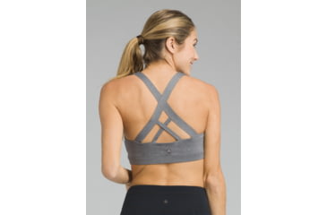 Image of prAna Verana Bra - Womens, Heather Grey, Large, W13180627-HTGY-L