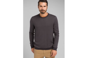 Image of prAna Vertawn Sweater - Mens, Charcoal Heather, Extra Small, M23190603-CCHT-XS