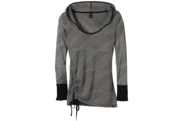 Image of prAna Vinyasa Hoodie - Women's-Black-X-Small