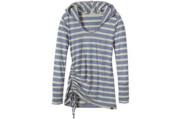 Image of prAna Vinyasa Hoodie - Women's-Blue Jay-X-Small