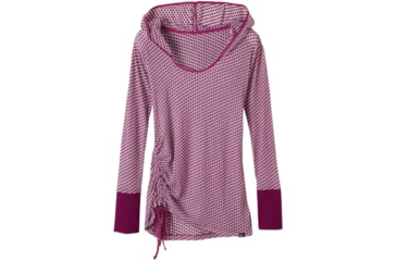 Image of prAna Vinyasa Hoodie - Women's-Vivid Viola-X-Small