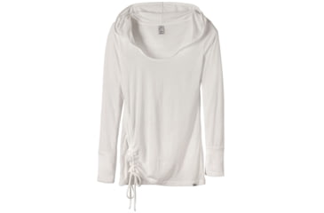 Image of prAna Vinyasa Hoodie - Women's-White-Small