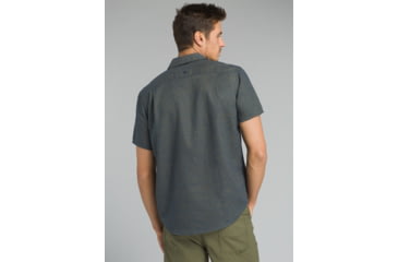 Image of prAna Virtuoso Short Sleeve Shirt - Mens, Equinox Blue, Small, M13180487-EQBL-S