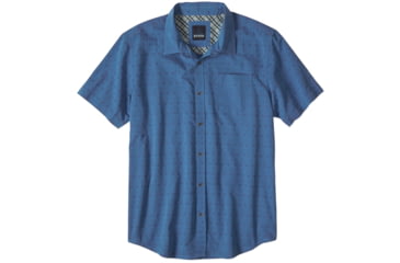 Image of prAna Voyage Shirt - Men's -Blue Ash-Small