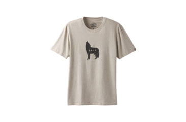 Image of prAna Wolf Pack Journeyman T-Shirt - Mens, Dark Khaki Heather, Small, M13181436-DKHT-S