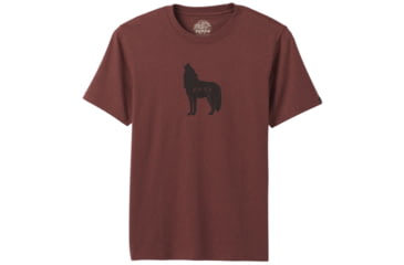 Image of prAna Wolf Pack Journeyman T-Shirt - Mens, Maple Heather, Medium, M13181436-MPHT-M