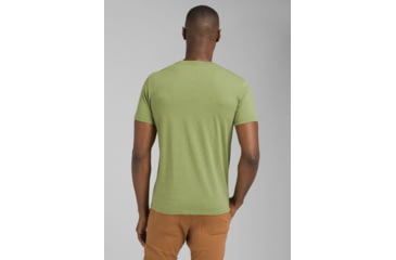 Image of prAna Wolf Pack Journeyman T-Shirt - Mens, Matcha Heather, Small, M13181436-MCHT-S