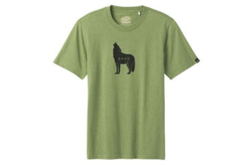 Image of prAna Wolf Pack Journeyman T-Shirt - Mens, Matcha Heather, Small, M13181436-MCHT-S