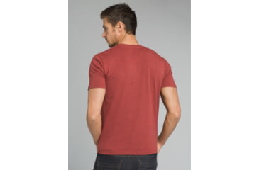 Image of prAna Wolf Pack Journeyman T-Shirt - Mens, Mulled Wine Heather, Small, M13181436-MWHT-S