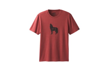 Image of prAna Wolf Pack Journeyman T-Shirt - Mens, Mulled Wine Heather, Small, M13181436-MWHT-S