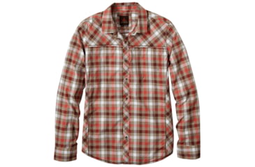 Image of prAna Zeven Slim Shirt - Men's -Raisin-Large