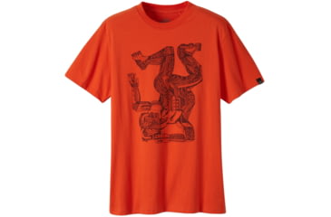 Image of Ziegler T-Shirt - Mens -Electric Orange-Medium