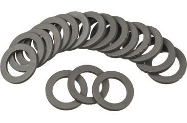 Image of Precision Armament Accu-Washer Muzzle Device Alignment System, 1/2x28 Thread, Matte Gray, A02119