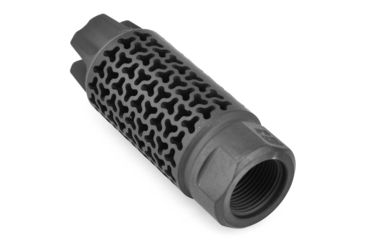 Image of Precision Armament EFAB 762 Hybrid Muzzle Brake, .308 Caliber / 7.62mm, Thread 5/8-24 TPI, Matte Black, A04488