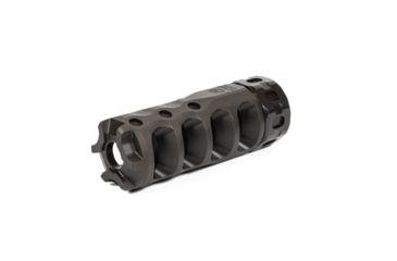 Image of Precision Armament Hypertap Muzzle Brake, 7.62x51mm NATO, 5/8-24 RH, Matte, Black, A04634