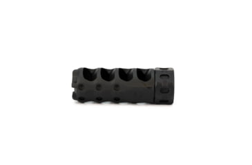 Image of Precision Armament Hypertap Muzzle Brake, 7.62x51mm NATO, 5/8-24 RH, Matte, Black, A04634