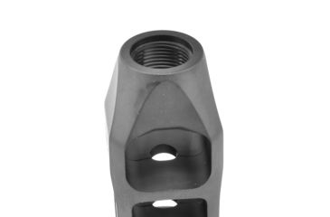Image of Precision Armament M11 Severe-Duty Muzzle Brake 6.5mm/.264Cal, DLC Black, A04004
