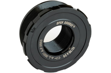 Image of Precision Armament OPEN SOURCE Certified Precision, Direct Thread Suppressor Mount, 11/16-24, Black, A60006