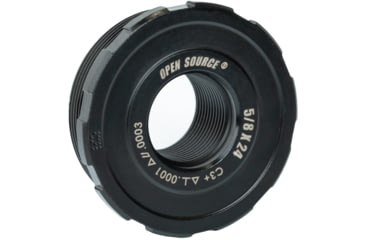 Image of Precision Armament OPEN SOURCE Certified Precision, Direct Thread Suppressor Mount, 5/8-24, Black, A60002