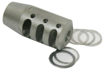 Image of Precision Reflex 308 MSTN Quiet Control Brake SS, Silver, 03-0090