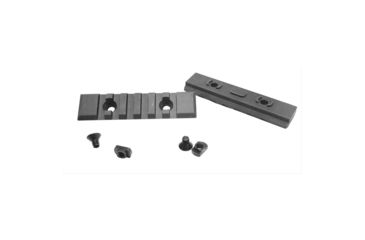 Image of Precision Reflex Aluminum Forearm Tactical Rail, 3.25 inch, Square Edges Finish, Black, 05-080-01