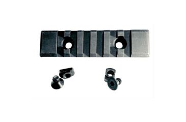 Image of Precision Reflex Aluminum Forearm Tactical Rail, 3.25 inch, Square Edges, Black Finish 05-080-01