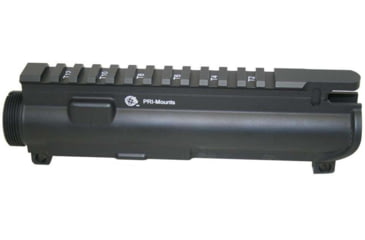 Image of Precision Reflex AR-15 Flat Top Upper Receiver - Striped, Black, 05-556FR