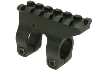 Image of Precision Reflex AR15/M16 Gas Block w/ Top Picatinny Rail, Black, 05-075-04
