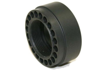 Image of Precision Reflex PRi AR15 - M16 Gen 3 Replacement Barrel Nut, Aluminum, Black, 05-073-BN