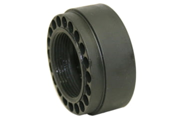 Image of Precision Reflex AR15/M16 Replacement Barrel Nut, Steel, Black, 05-074-01