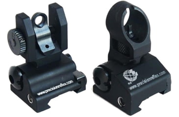 Image of Precision Reflex Flip Up Front/Rear Sight Package w/ Thumb Wheel, Black, 05-28829