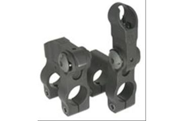 Image of Precision Reflex Flip-Up Front Sight Gas Block, PRi .308, Armalite Elevation, .750 Diameter, Black, 03-0025