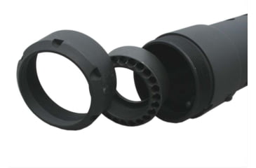 Image of Precision Reflex Gen III Armalite 308 Carbon Fiber Forearm 14in Length with Holes no Rails, Black, 03-072-314THB
