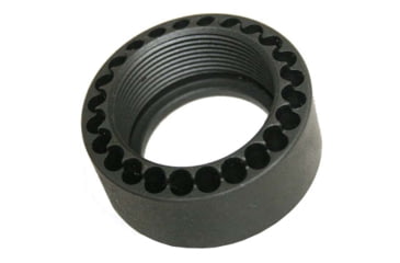 Image of Precision Reflex DPMS .308 Gen 3 Replacement Barrel Nut, Black, Black, 03-072-RBND