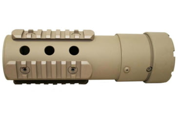 Image of Precision Reflex Gen 3 Free Float Forearm, Round Style, Carbine Length, Flat Dark Earth, 05-073-01DE