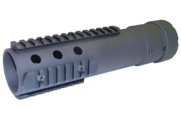 Image of Precision Reflex Gen 3 Free Float Forearm, Round Style, Intermediate Length, Black, 05-073-02B