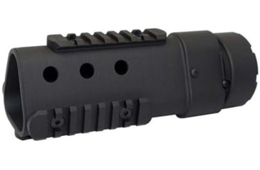 Image of Precision Reflex Gen 3 Delta Forearm, Carbine Length, Carbon Fiber, Black, 05-071-03B
