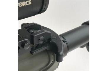 Image of Precision Reflex M84 AR15 Gas Buster Charging Handle, Ambidextrous, Large Latch, Black, 05-2032