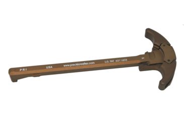 Image of Precision Reflex M84 AR15 Gas Buster Charging Handle, Ambidextrous, Large Latch, Flat Dark Earth, 05-2032-DE