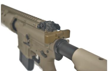 Image of Precision Reflex M84 AR15 Gas Buster Charging Handle, Ambidextrous, Original Latch, Flat Dark Earth, 05-2031-DE