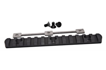 Image of Precision Reflex PRI Delta Replacement Bottom Rail Forearms, 5.5in, Black, 05-071-5B